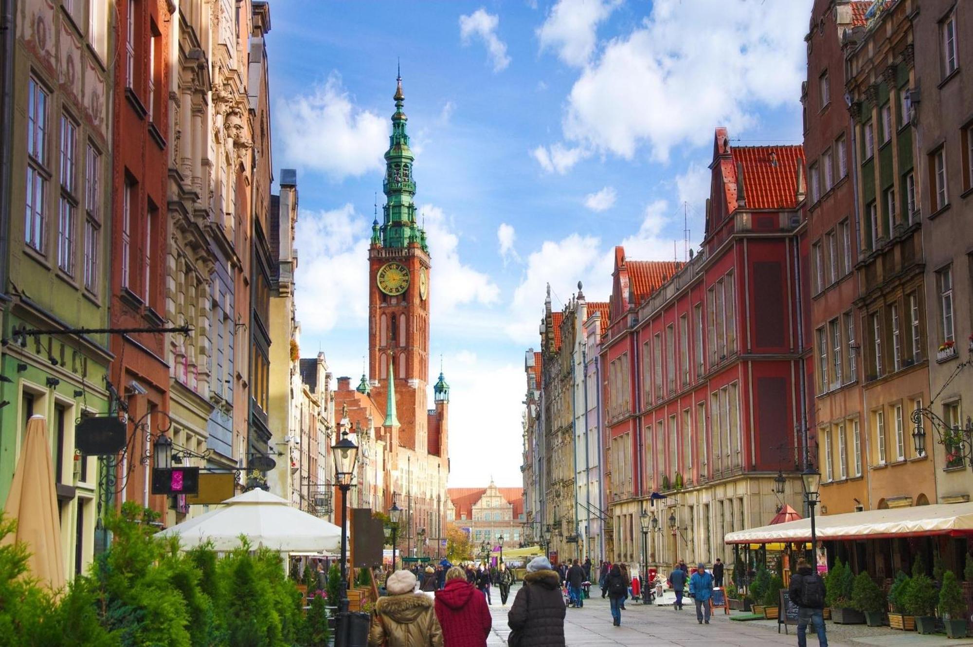 Golden Gate Apartment Gdansk Bagian luar foto